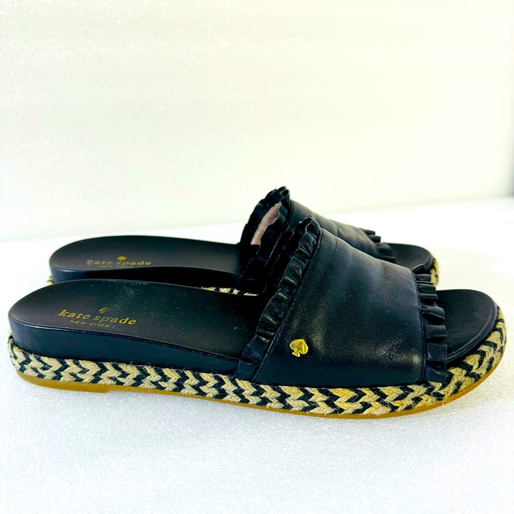 Kate Spade Zahara Espadrille Platform Slides - Picture 3 of 7